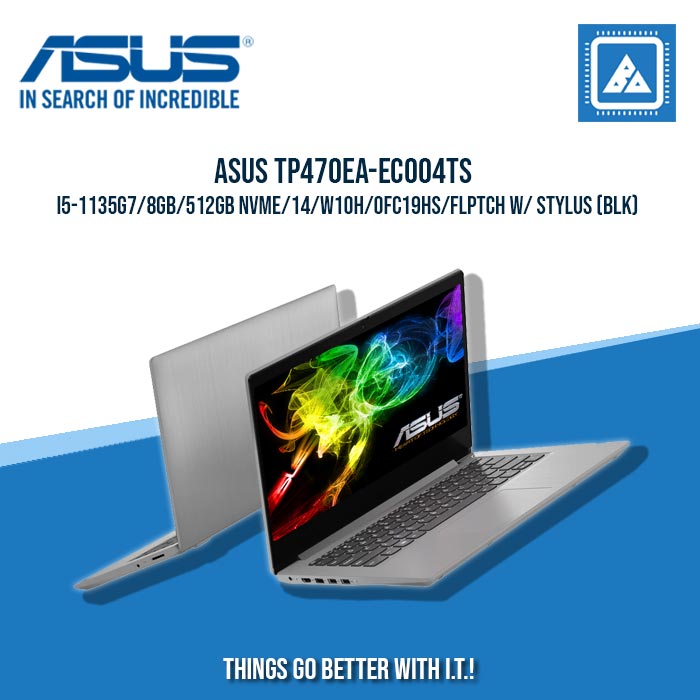 ASUS TP470EA-EC004TS I5-1135G7/8GB/512GB NVME | BEST FOR STUDENTS AND FREELANCER ASUS TP470EA-EC004TS I5-1135G7/8GB/512GB NVME | BEST FOR STUDENTS AND FREELANCER